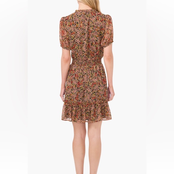 Elegant Floral Women's Dress - Picture 3 of 3